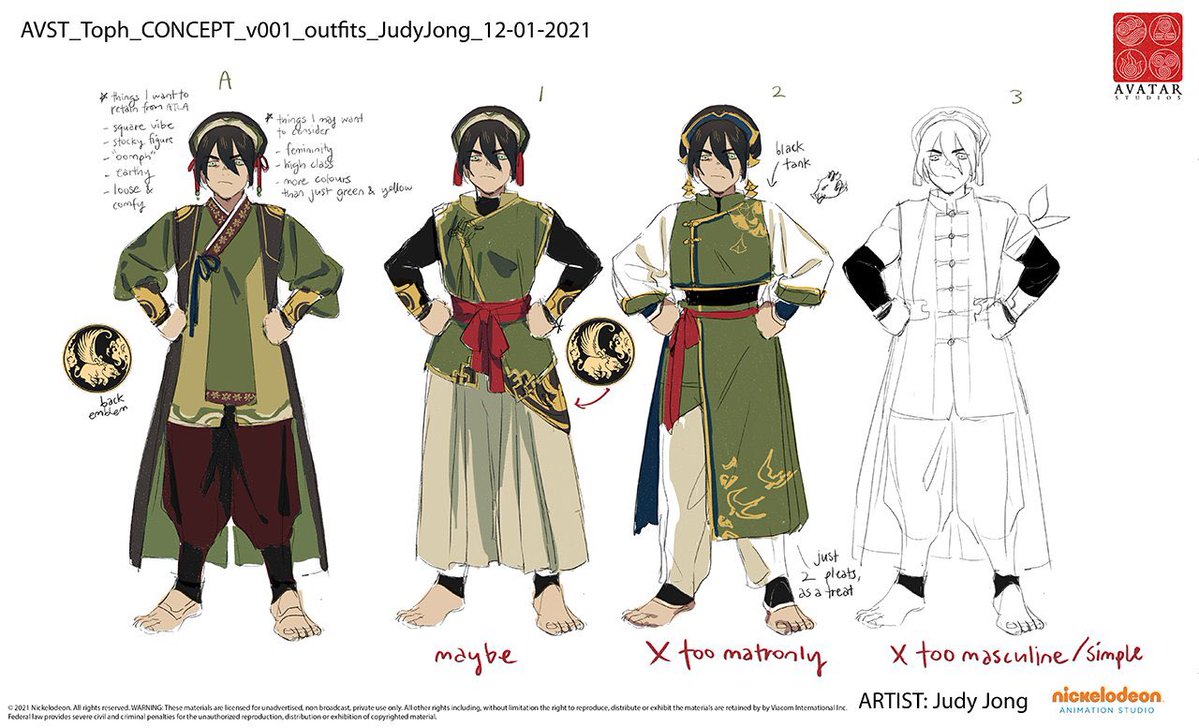 tophbandit's tweet photo. more toph concept art for the avatar aang film, done by @CutTimeComic ! https://t.co/XbVdUvpNs8
