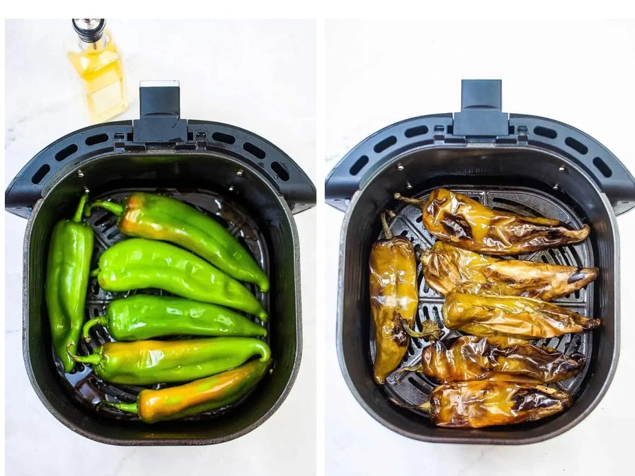 Cascadeguy's tweet photo. The Hatch chilies are here! And they are air fryer friendly!  OHHH YUM! https://t.co/4kcl9CpRkc