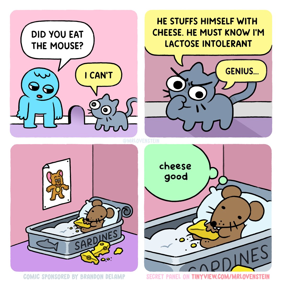 MrLovenstein's tweet photo. Secret Panel HERE 🧀 https://t.co/YLwanQHO4k https://t.co/2t3u6VEodP