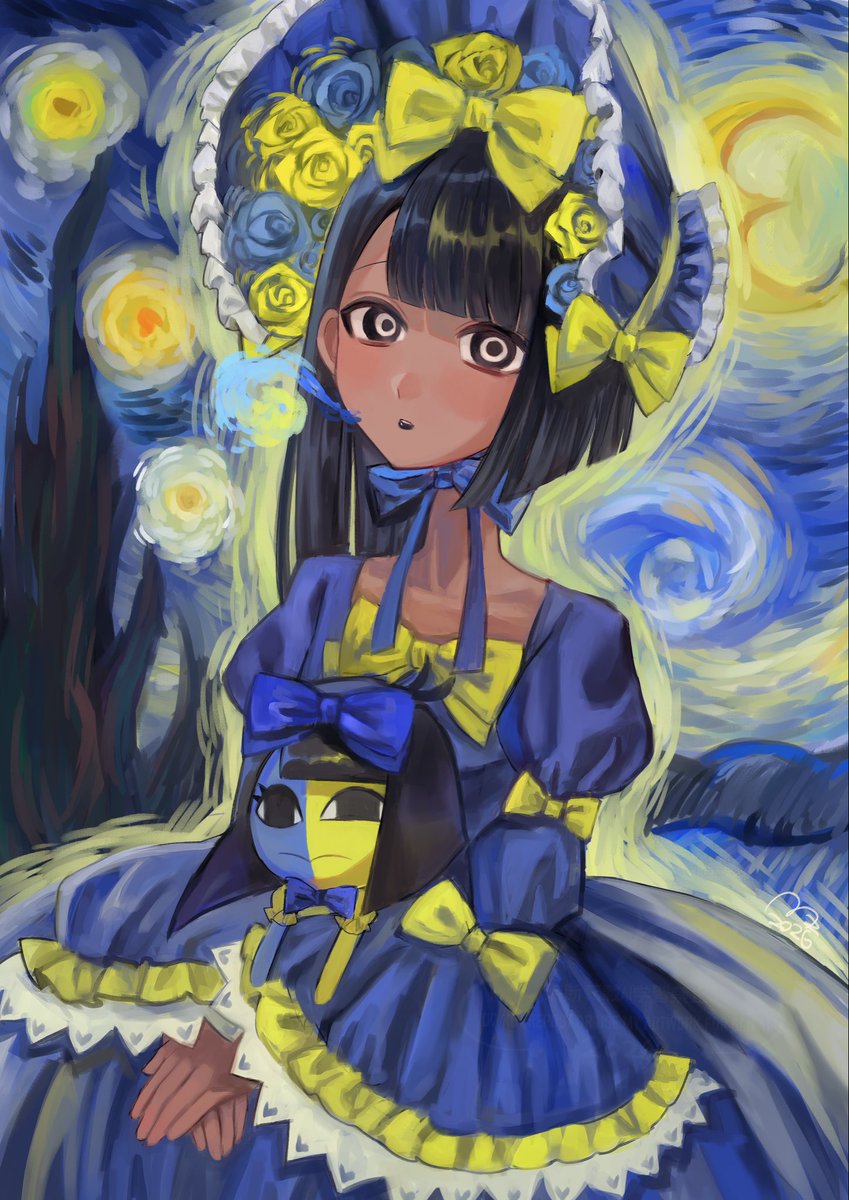 usagimarumei's tweet photo. The Starry Night Princess https://t.co/7FVCjMVpNq