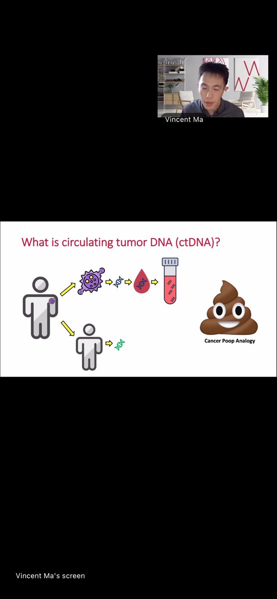 CheSturridge's tweet photo. When you pair a POOP 💩 Emoji  , with the role of CTDNA in Melanoma Surveillance, &amp; a KOL ,you have captured my attention ! @VincentMaMD @CureMelanoma https://t.co/MmCBv0tqVd