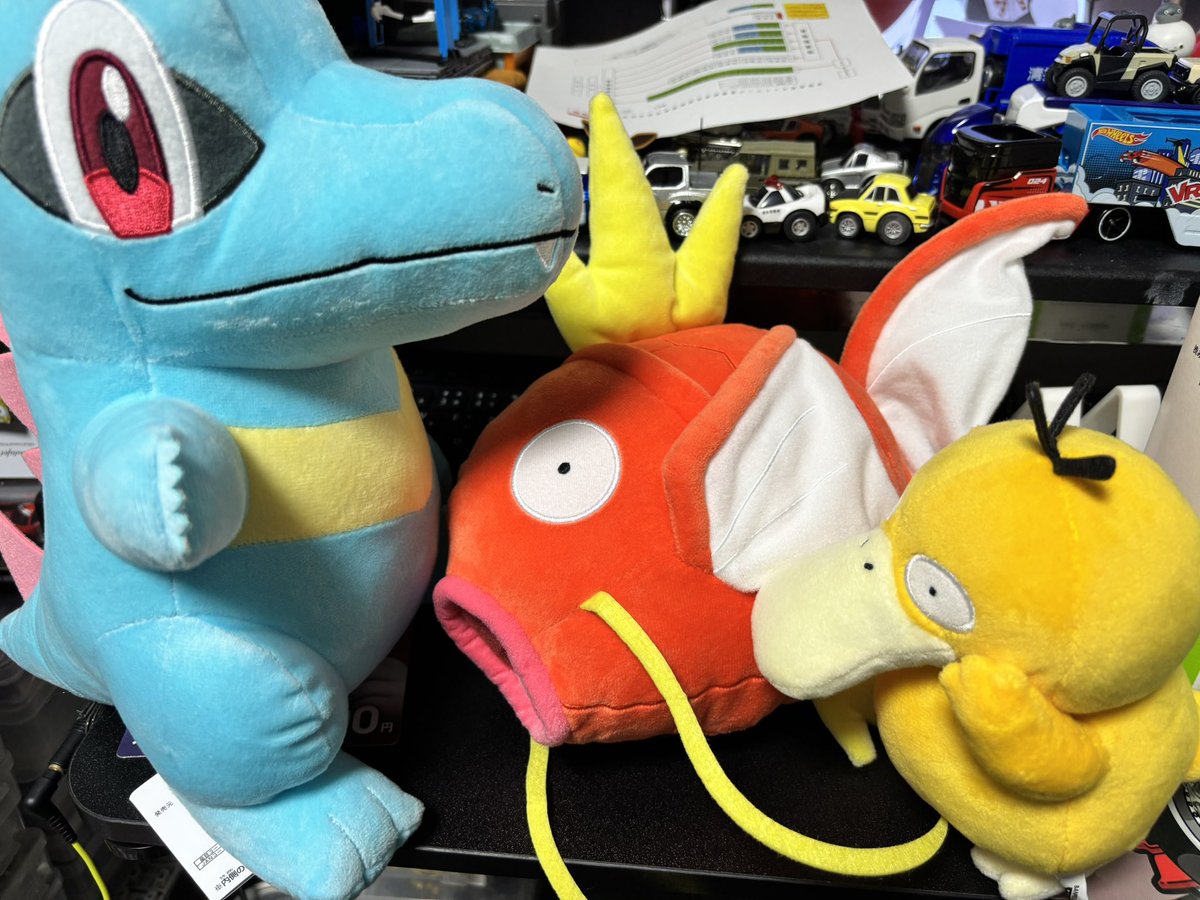 QorohC's tweet photo. @ao_mameko 最近給料日のたびに最寄りのゲーセンでポケモンのぬいぐるみ増やしてます。

さっき行ってきたイオンのモーリーファンタジーはクソでした😭 https://t.co/eKO74poZN1