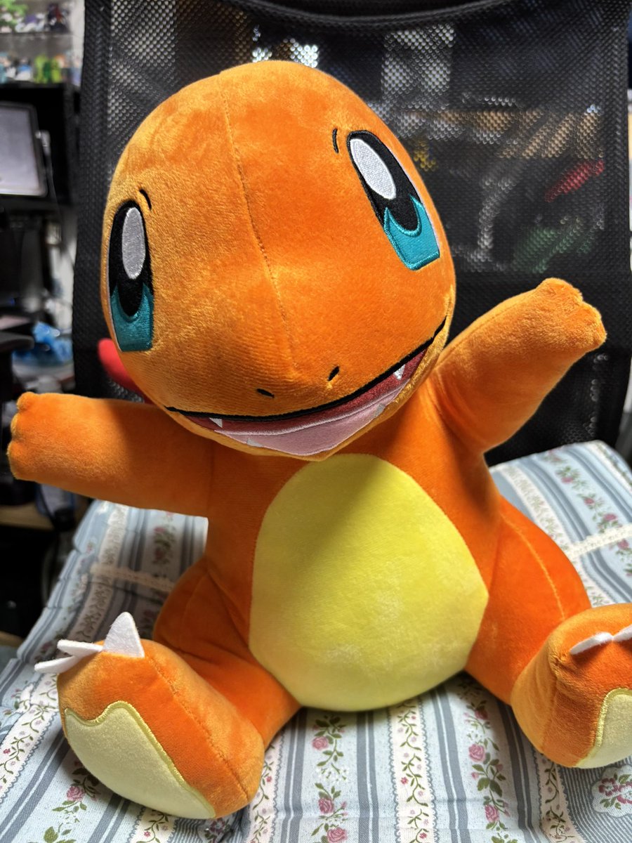 QorohC's tweet photo. @ao_mameko 最近給料日のたびに最寄りのゲーセンでポケモンのぬいぐるみ増やしてます。

さっき行ってきたイオンのモーリーファンタジーはクソでした😭 https://t.co/eKO74poZN1