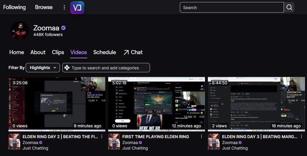 its_nadaaa's tweet photo. Every day of the Elden Ring run is now highlighted and available to watch in 1440p on https://t.co/Js4YQBn8QC https://t.co/pKGLeqVcKr