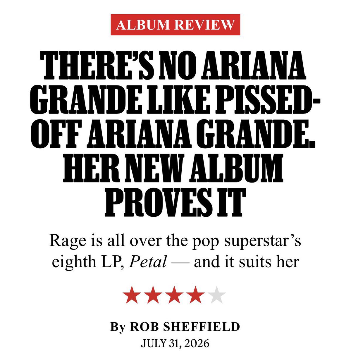 glindaupland's tweet photo. THIS REVIEW OF PETAL?! THE WORLD IS GAGGED https://t.co/OOc4OkmEFc