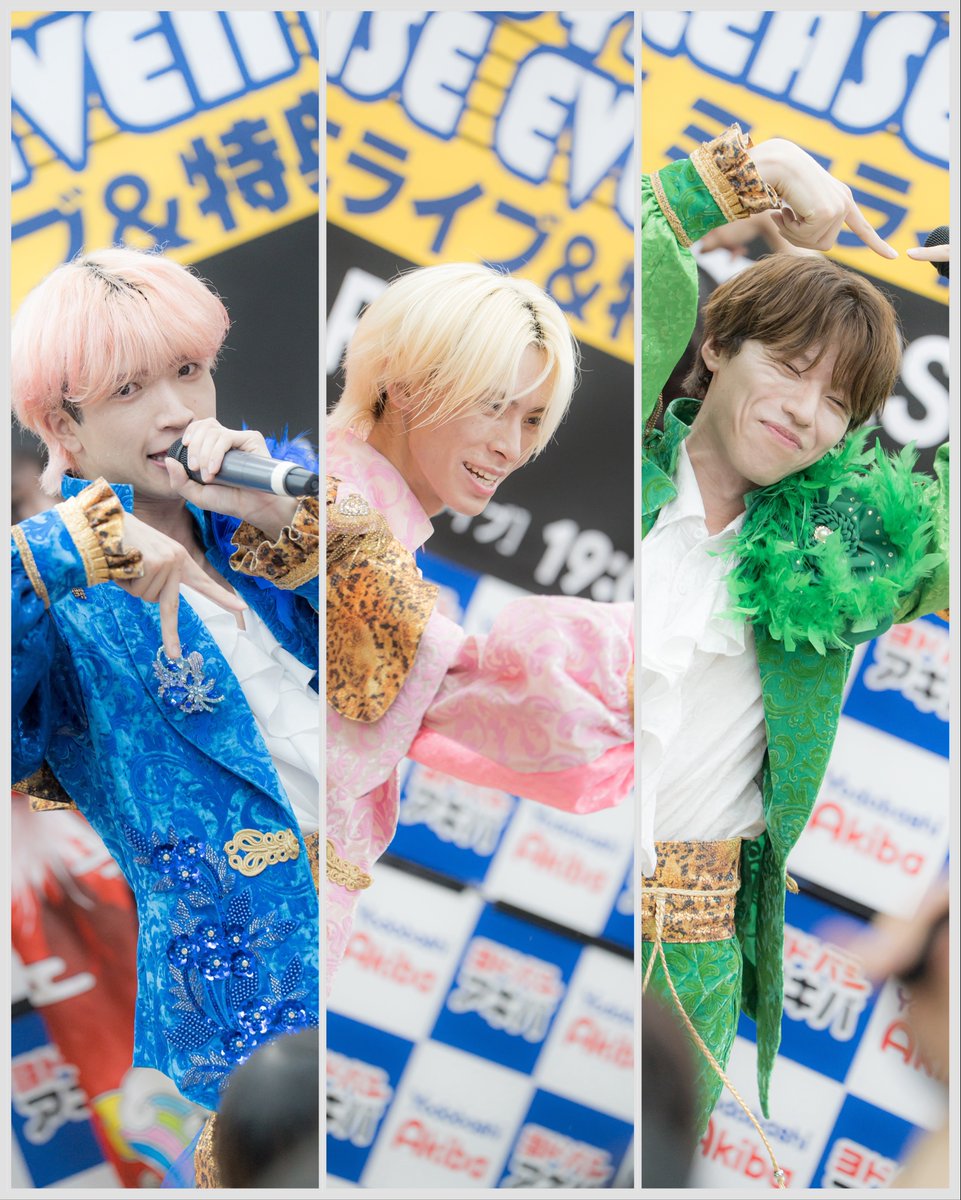 yodobashi_akiba's tweet photo. ◤#アキヨドのリリイベ レポ🌈◢

キレのあるダンスと息のあったパフォーマンスを
披露してくださった #ワンスタ の皆さま🎤

メンバーひとりひとりの個性が光るライブで会場を魅了✨
新曲「カンチガイ王子」をはじめ
見応えたっぷりのステージとなりました❗️

そんなパフォーマンスの様子をお届け📷✨ https://t.co/2CpVgHO157