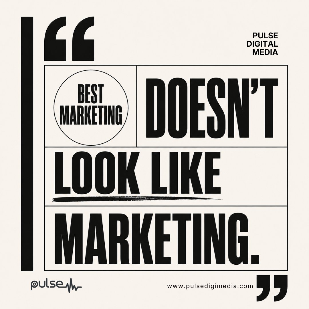 pulsedigimedia's tweet photo. Best Marketing Doesn't Look Like Marketing.

https://t.co/GppDhqsFIA

contact@pulsedigimedia.com
https://t.co/rfruVNMgEz
WhatsApp: +91 9281448250

#pulsedigimedia #MarketingStrategy #ContentMarketing #PDM #DigitalMarketing #MarketingTips #Hyderabad #BrandBuilding #July2026 https://t.co/MaXguUpMx8