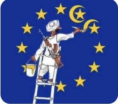 iripiri13's tweet photo. @DilanYesilgoz Ze stoppen niet voordat alle sterren geislamiseerd zijn. Bedankt voor het kiezen van het pluche ipv voor de burgers. Keuzes doen er toe #DDR66 https://t.co/HivXooRKT9