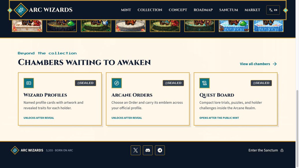 TheArcWizards's tweet photo. The gates have long been ready.

The Arc Wizards site stands prepared, but the final security trials continue. A completely free and fair launch deserves the strongest possible defense against bots.

We will open only when the gate can protect every wizard fairly. https://t.co/qF8nvkEKvh