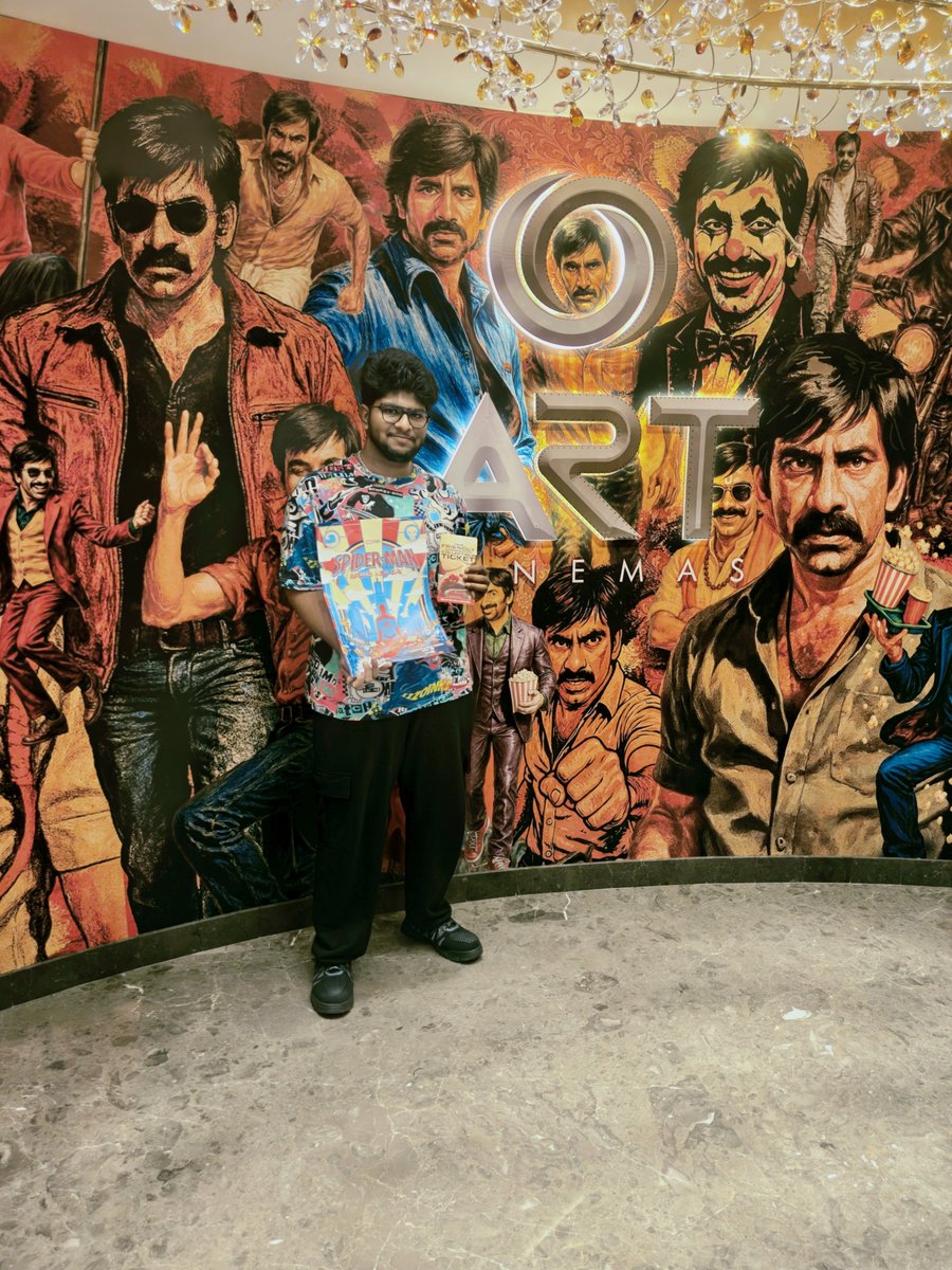 MightyTiruchi's tweet photo. This was the last one poster left and I got it fortunately today 😍 thanks @epiqcinema @ARTCinemasOffl and ART Cinemas management as soon as I requested and for providing such a wonderful memory for my lifetime https://t.co/4KOf4r1mqx