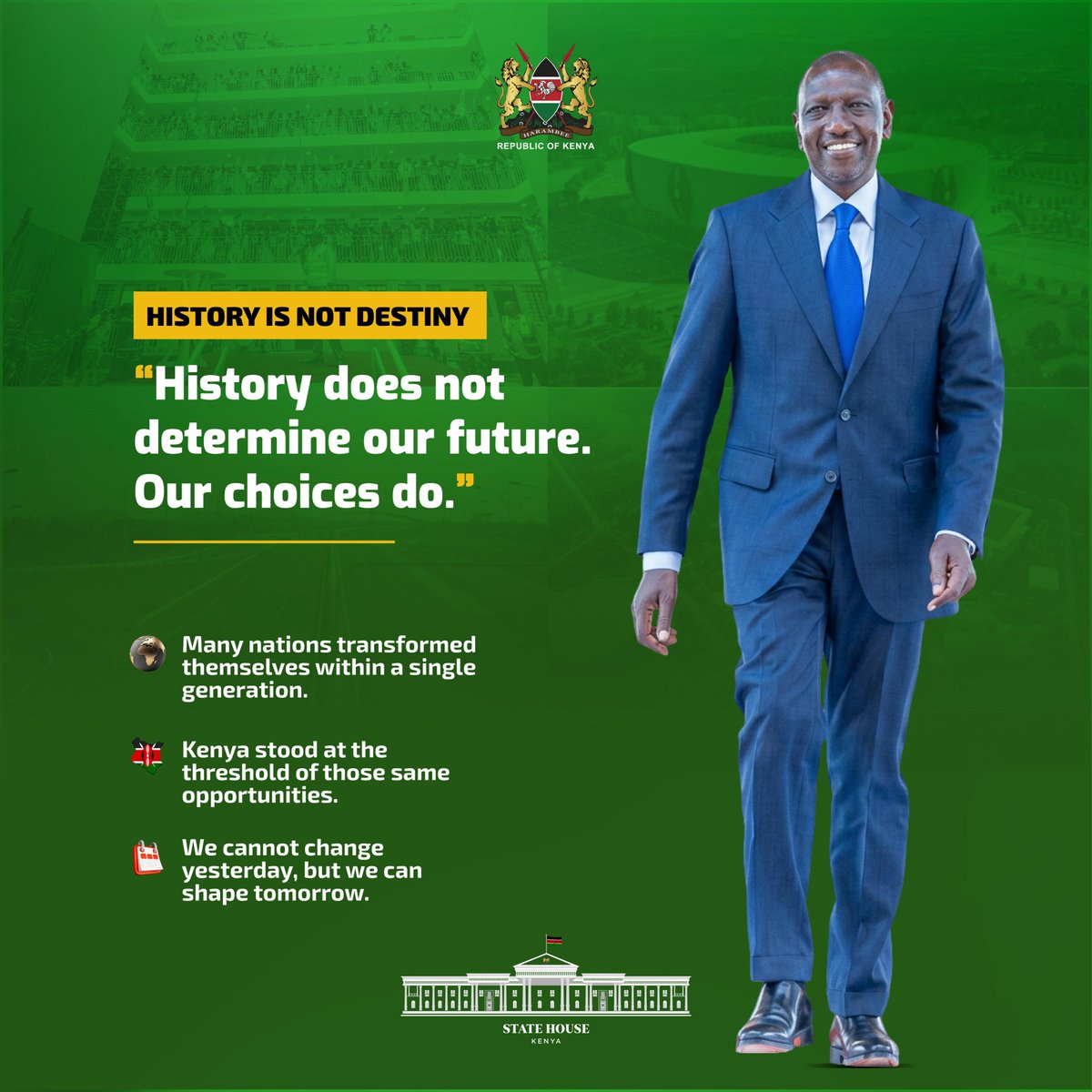 William Samoei Ruto, PhD tweet media
