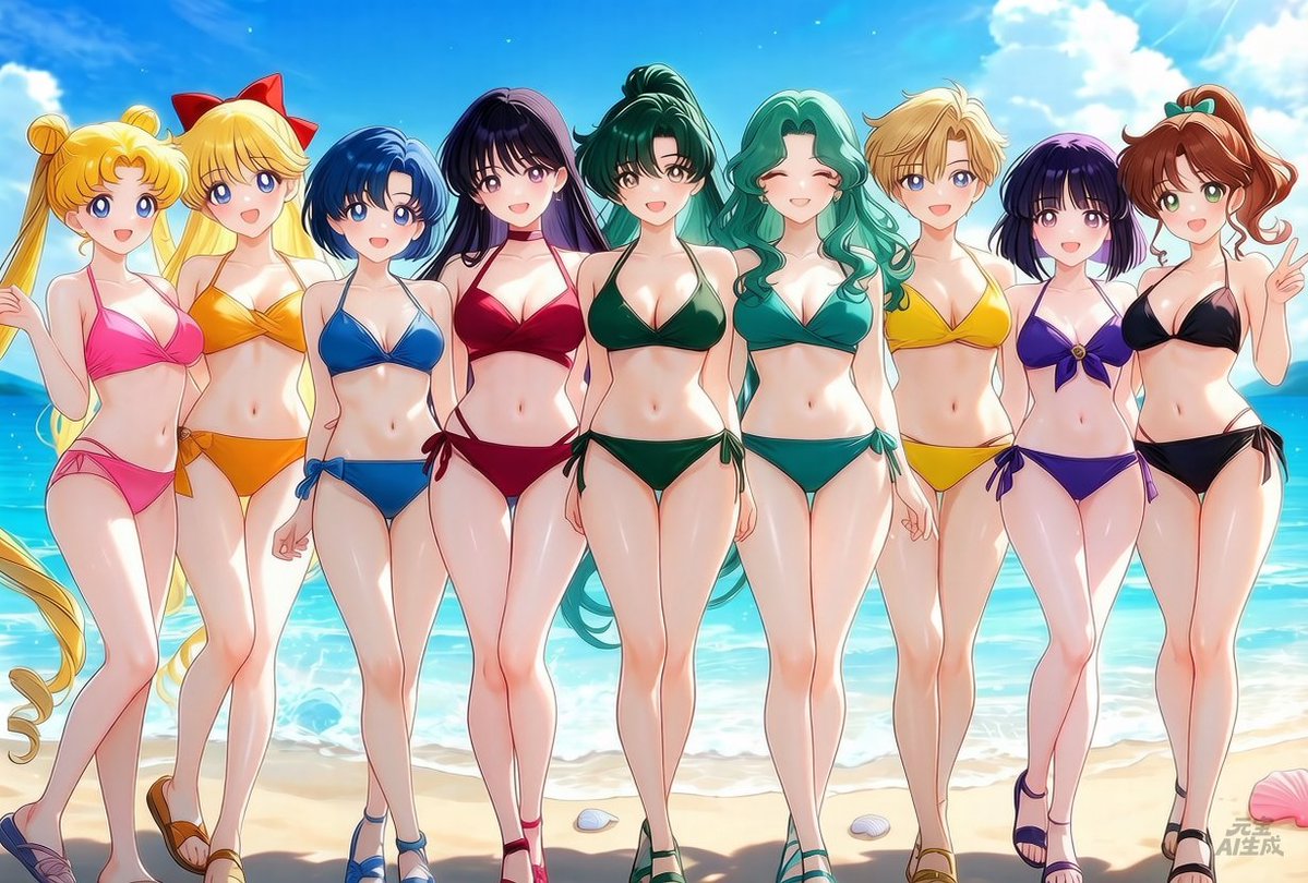 zhxuan200970241's tweet photo. 今月のテーマは水着です👙🔥
The theme of this month is swimsuit🔥👙
#美少女戦士セーラームーン https://t.co/A3enBpCmjx