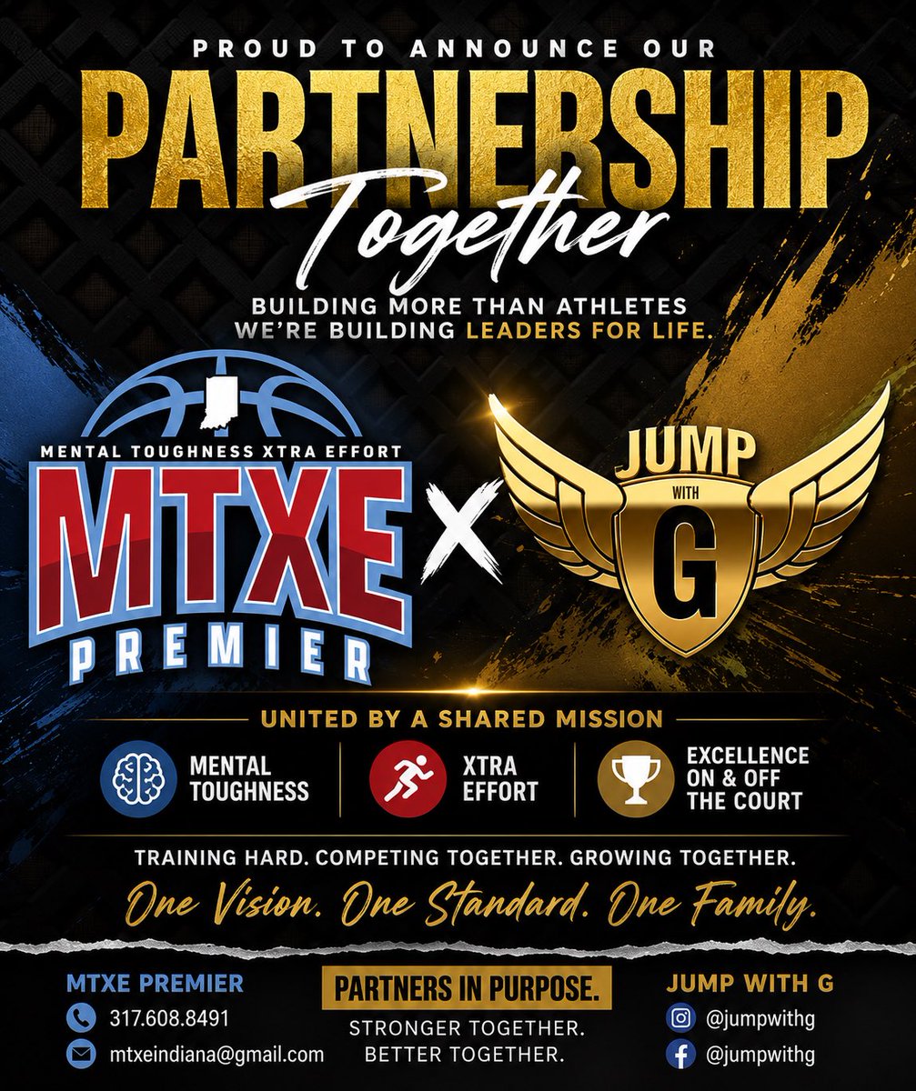 mtxepremierIN's tweet photo. Huge announcement: MTXE Premier Indiana partners with Jump with G! https://t.co/IRqLlRtZgF