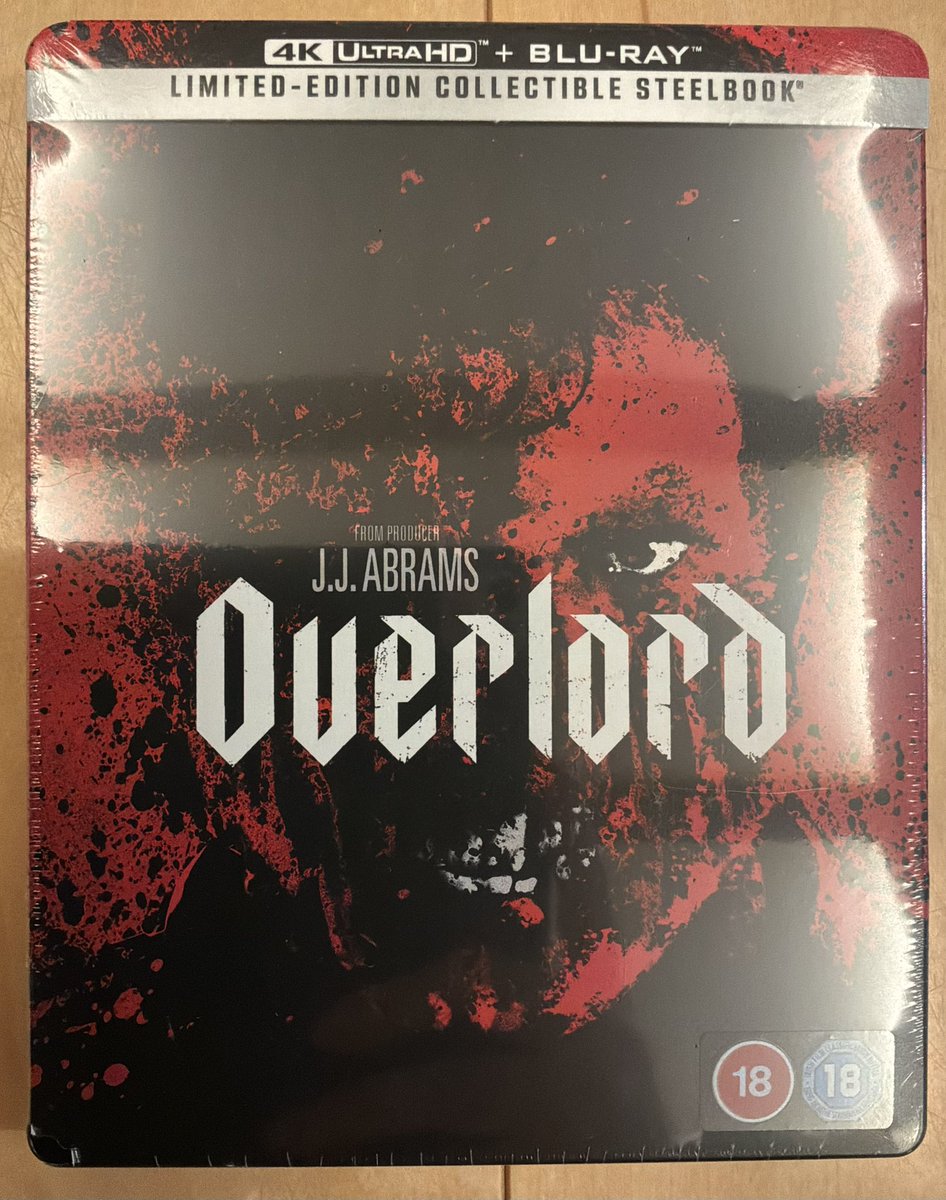 Silverlynx1's tweet photo. https://t.co/xVGSR3NmJoより
J.J.エイブラムス監督の
『OVERLOAD』 4K UHD スチールブック仕様
三池崇史監督の
『オーディション』 4K UHDが到着。
オーバーロードはグロいけど、冒頭の輸送機のシーンが好き。サラウンド感とかHDR効果が派手で盛り上がる。
オーディションは見た事ないので楽しみ。 https://t.co/hbePH9I0KM