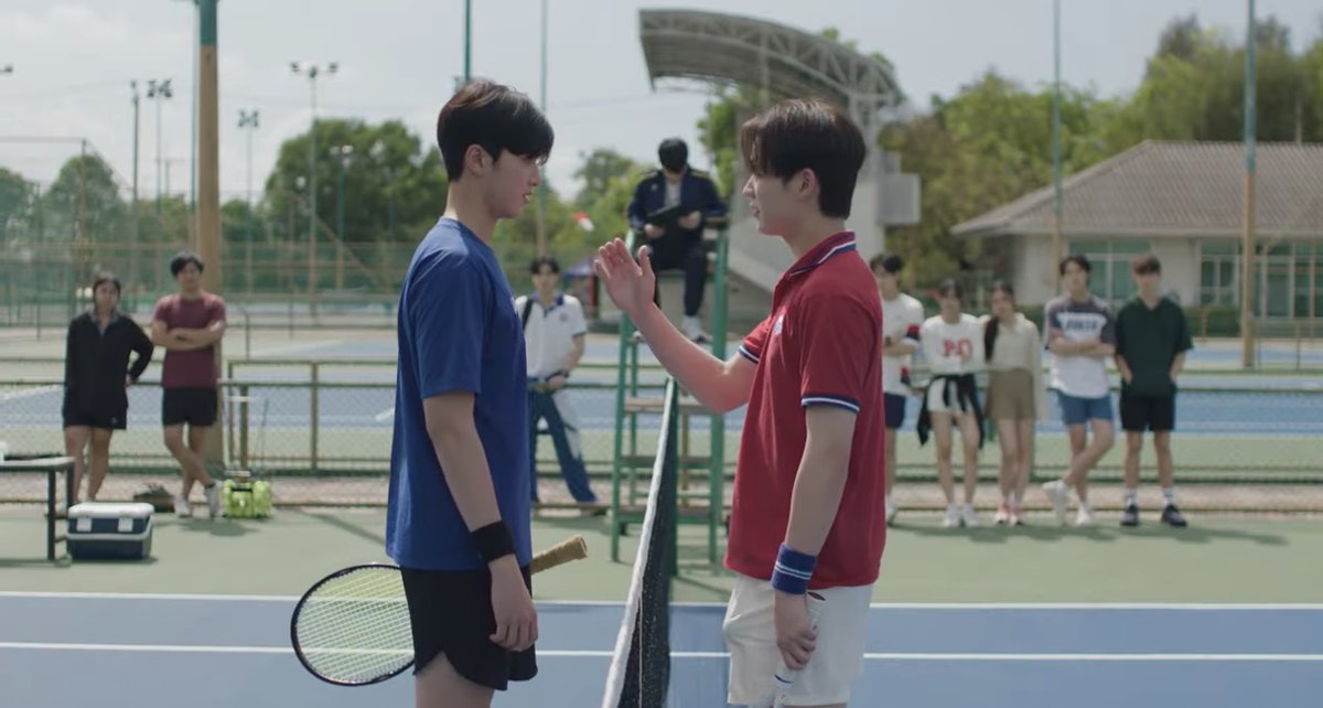 Entup2date's tweet photo. เดิมพันแพ้ชนะ!! “เตโช-ปิง” ทุ่มสุดตัวลงแข่งเทนนิสคัดตัวโรงเรียน
ในซีรีส์ “Match Point รักนี้ต้องเสิร์ฟ”

📨https://t.co/cWHSym0VjM

#MatchPointseries 
#Teshowping #เตโชปิง
#PingKrittanun #TeshowPromsakha https://t.co/HsVzVEav6Z