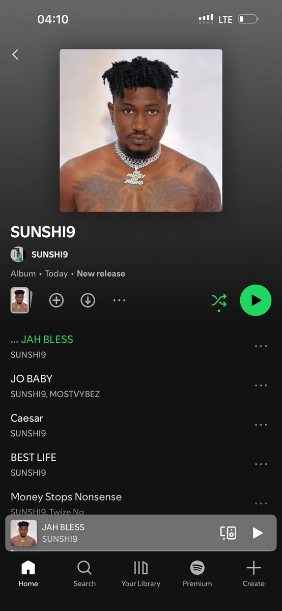 Sunshi9_Music's tweet photo. Sunshi9 Out Everywhere!! 

Drop a screenshot of yours downloaded and win something sweet this morning 🤑 https://t.co/ezvU5zx6wa