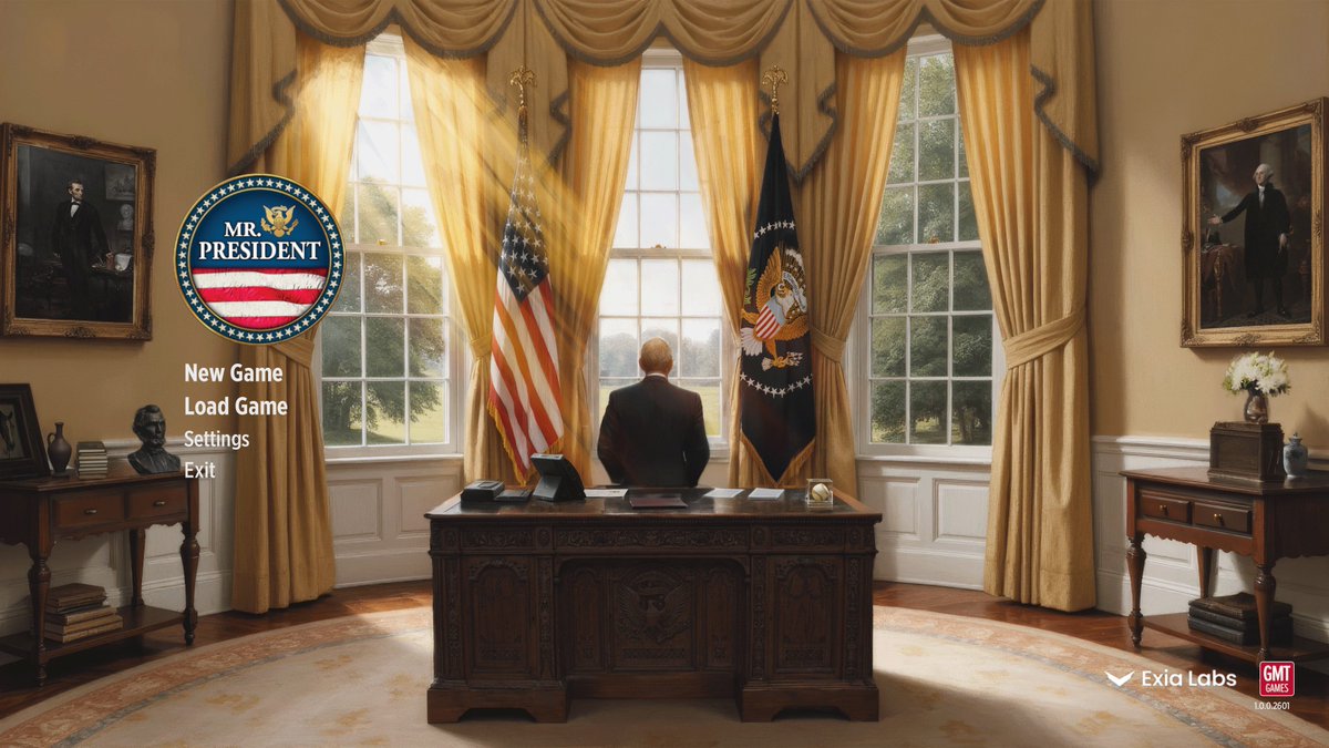 NMIHCK2's tweet photo. アメリカ大統領ごっこができるボドゲ『Mr. President』がいつの間にかPCゲームになっていました。原作ゲームには興味があったんですが、処理手順の多さにしり込みしていたので、これは助かります。
https://t.co/qUX1wVmYq9 https://t.co/5YUmTeZe8i