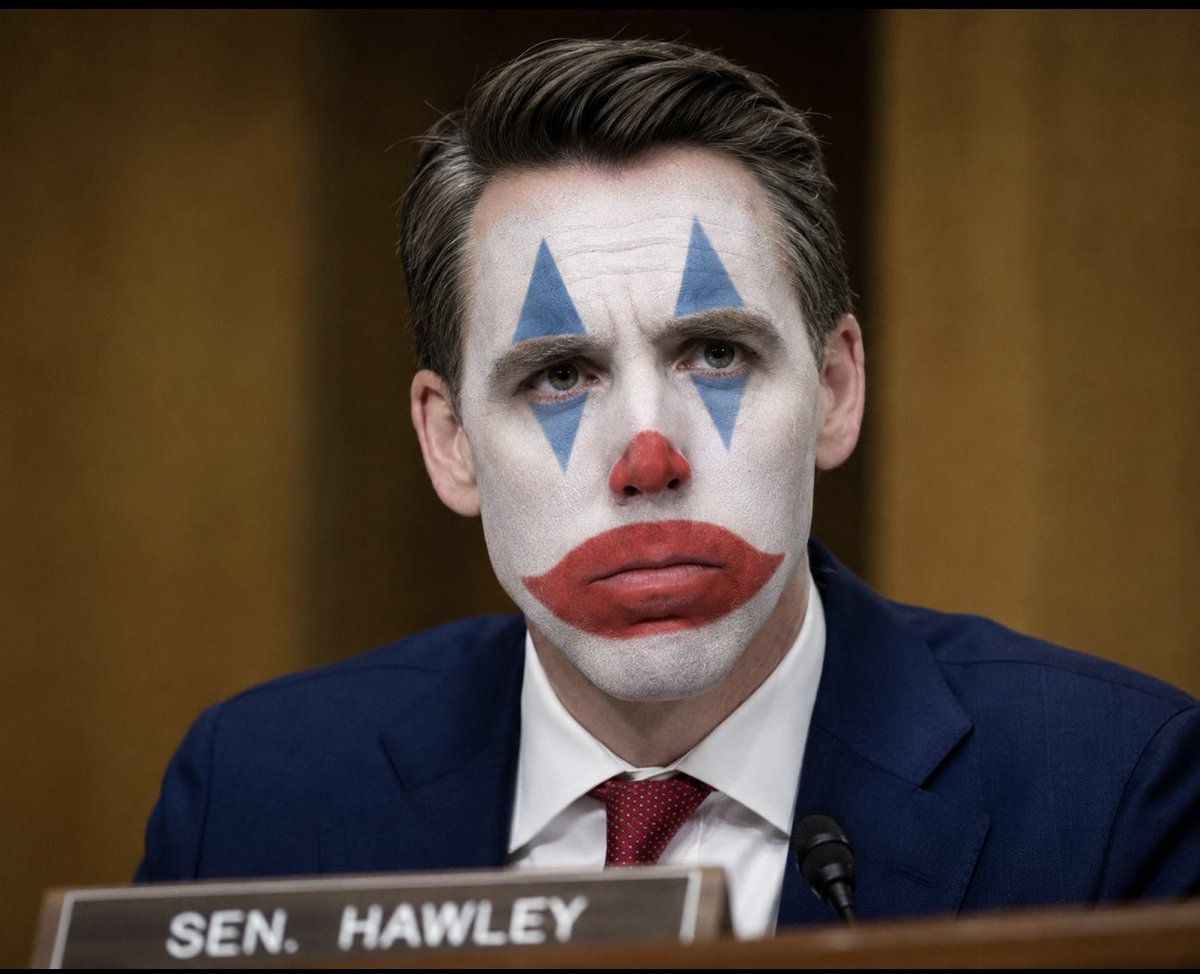 AMDSwapper's tweet photo. @HawleyMO Just stop, Josh. https://t.co/e930AMjIFp