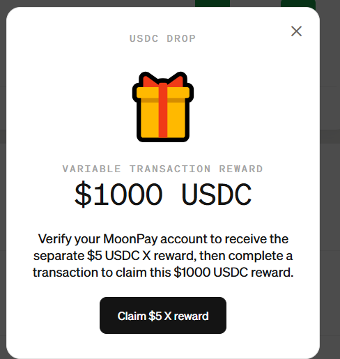 Hipocratesweb3's tweet photo. thanks @moonpay but now fix the claim issue for new verified users https://t.co/8ogOmgjed0