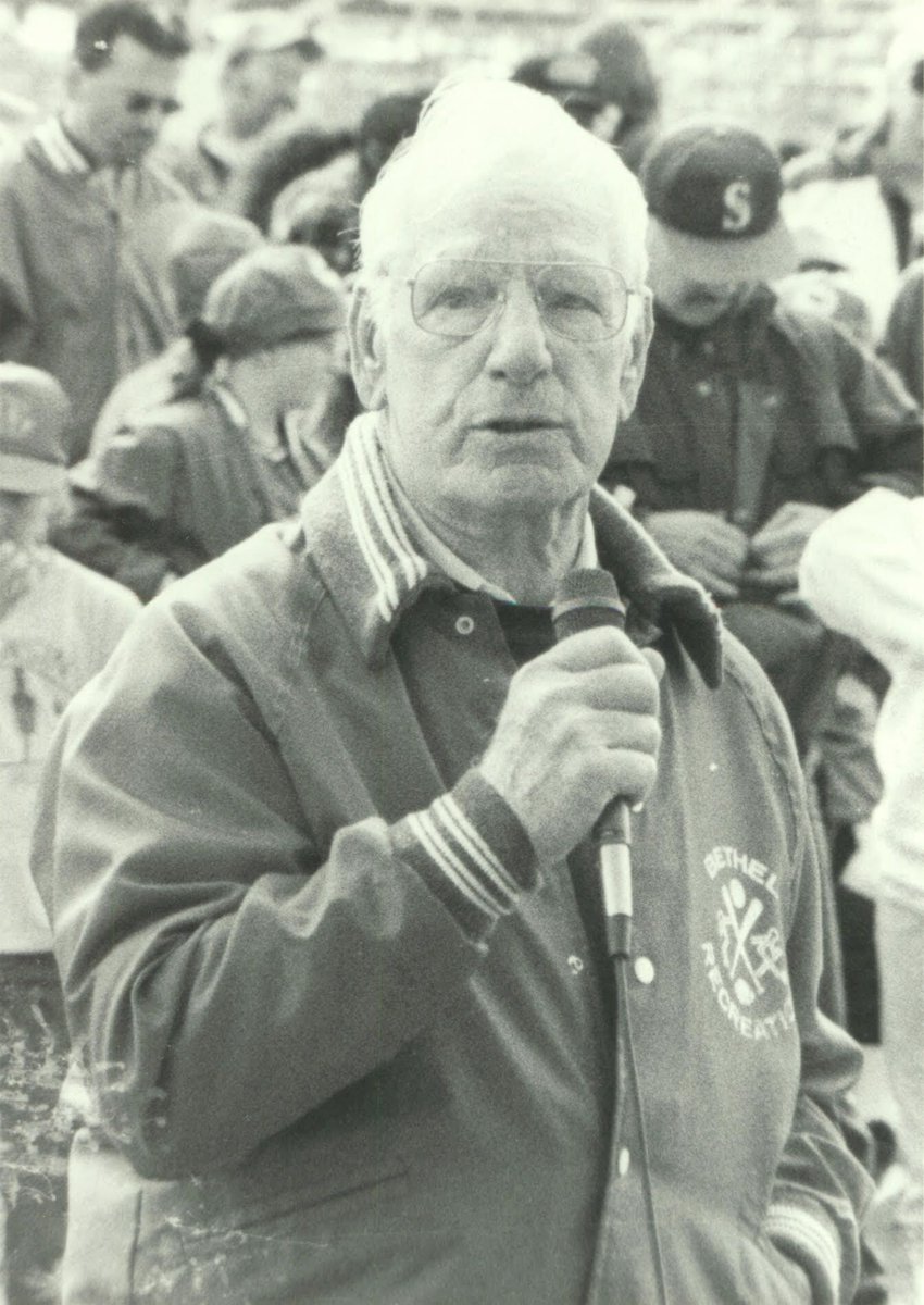 SportsMuseumTPC's tweet photo. The Tacoma-Pierce County Sports Museum is saddened to share the passing of former Bethel HS athletic director and coach Ed Niehl on 6/18/26. He was 102. Ed made innumerable contributions to Bethel SD athletics. Please visit our FB or Instagram for a full obituary. https://t.co/1HHu0L9EXw