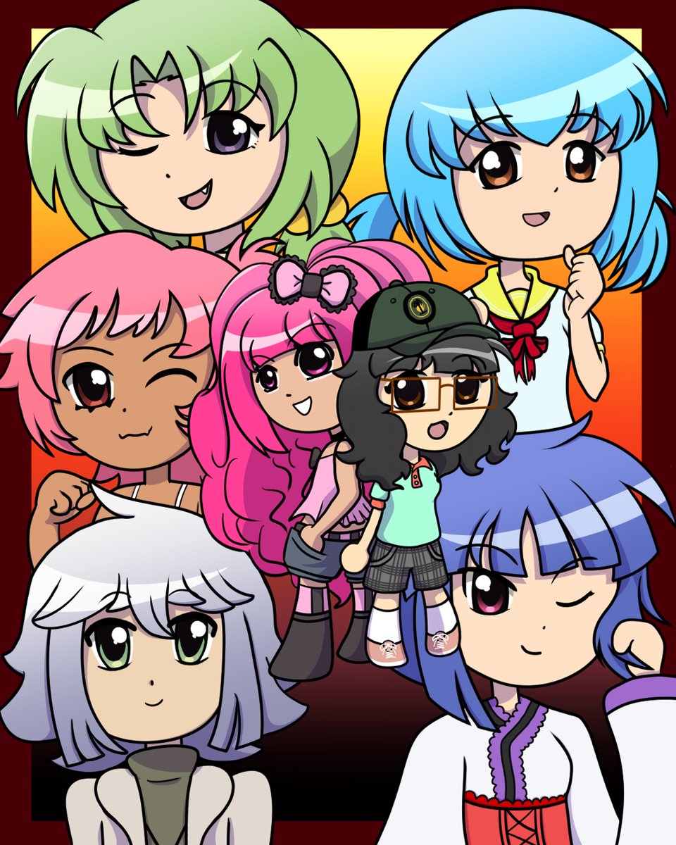 Vanilla_Blitz's tweet photo. Fourth Art Fight attack! - ⛩️ Higurashi Mass Attack ⛩️

Pion Sonozaki - @breathing_lad 
Yua - meowiemewmeow on AF
Yuzuki - @/len_newmann on Instagram
Kyami - keiimaro on AF
Adachia - @AdachiaRyuugu 
Yuzu - @wolvesbanquet 
Yumi Furuude - @leafymari_ 

#artfight #artfight2026 https://t.co/XWeklhJzwO