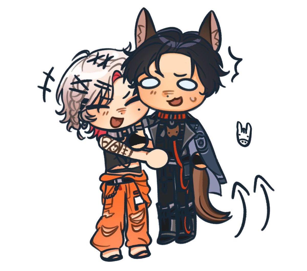 mefmefmehhhmef's tweet photo. fav part of the stream tbh #StrayHeart https://t.co/QuW9ZsN3pC
