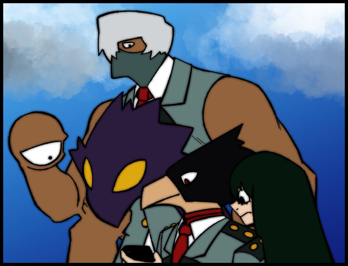 Co_Brook_co's tweet photo. Tokoyami's Sensei (4/8)
#MyHeroAcadémia https://t.co/8aLULxjEpI