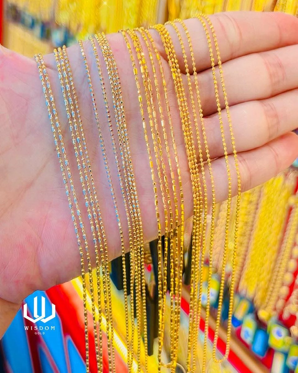 wisdomgoldTH's tweet photo. ✨✨สร้อยคอลายสวยๆ  นน. 1 สลึง  ทองคำแท้ 96.5%✨✨
👉ทองคำแท้  96.5%
👉สินค้ามีบัตรรับประกัน
👉จัดส่งฟรีทั่วประเทศไทย
👉สนใจลายไหนสั่งซื้อทักแชทหาแอดมินไดัเลยจ้า😊
#ออมทอง #ออมทองออนไลน์ #ออมทอง24ชม #ออมทองแท้ #ออมทองชลบุรี #แหวนทอง #แหวนทองคำแท้ #รับออมทอง https://t.co/tUzQR0Qwud