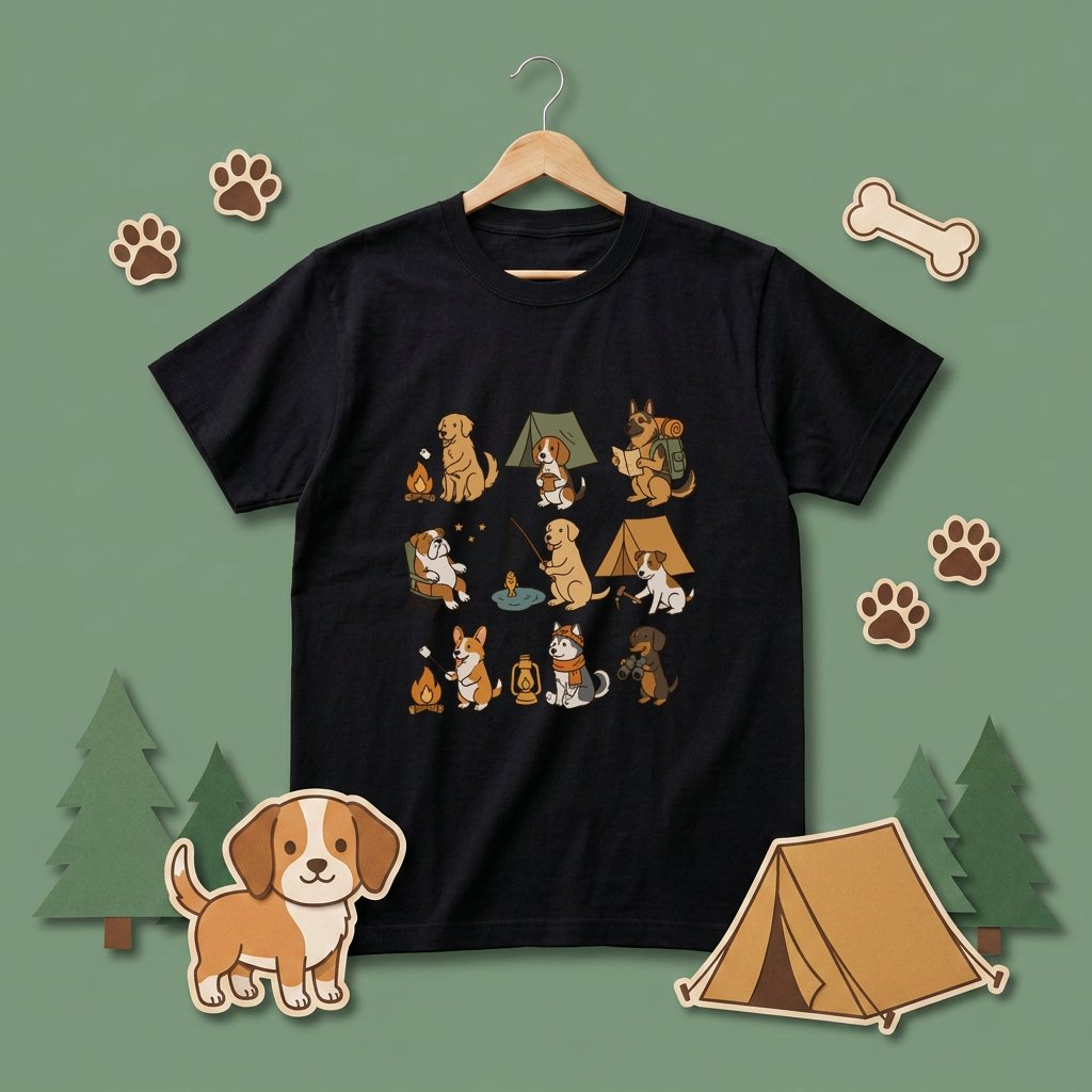 Campmode_jp's tweet photo. 相棒と一緒にキャンプへ🐕🏕️ 犬好きキャンパーのTシャツ▼
https://t.co/2nOyAOiX5M https://t.co/jcVnXCH5nY