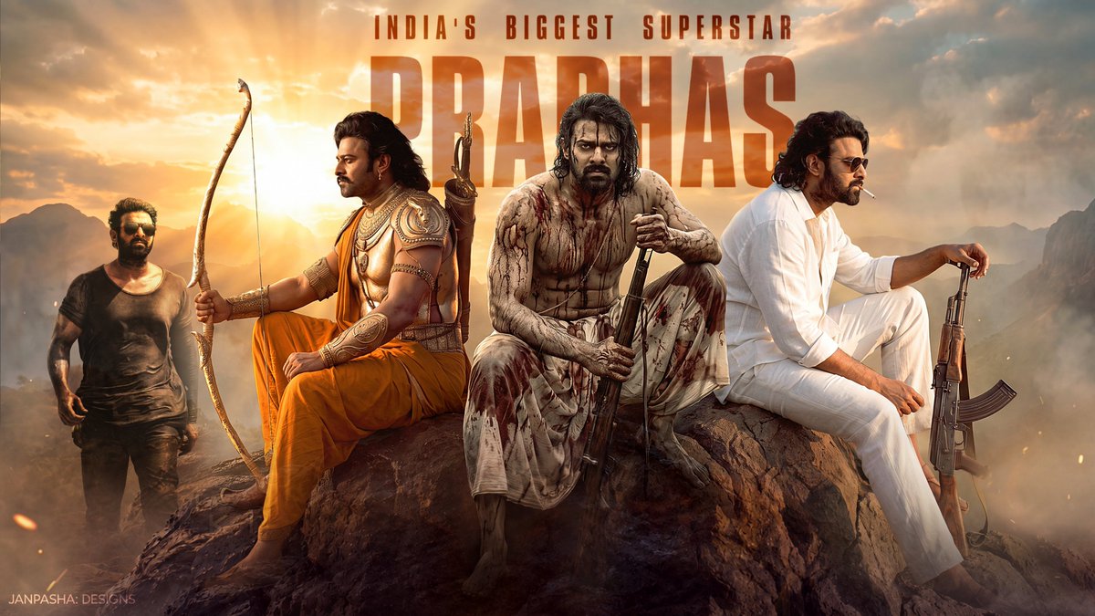 JanpashaTweetz's tweet photo. Here it's poster work #Fauzi #Spirit #KalkiPart2 #Salaar 🪖🚬🏹🔥

INDIAN BIGGEST SUPER STAR #PRABHAS https://t.co/qa6lDX8eMm