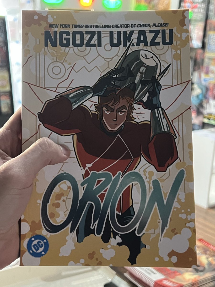 gwtmori's tweet photo. Just finished Orion by @ngoziu. I’ve yet to find a Fourth World book that better channels Kirby’s voice. She nails the Shakespearean tone of the original Fourth World titles. What this book does with Orion’s lineage and specifically how Ngozi frames it has never been done. WOW. https://t.co/OziFQCFWFQ