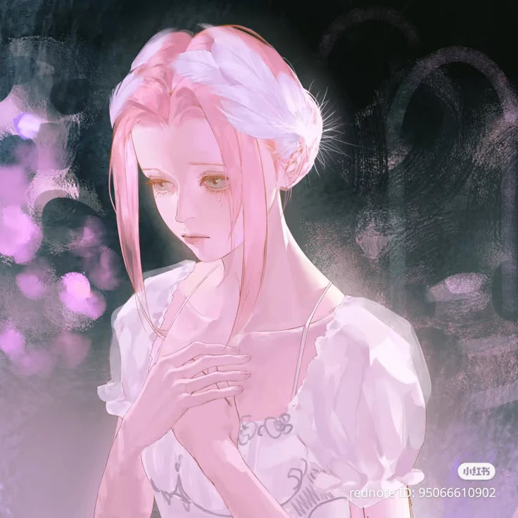 fairydustsaku's tweet photo. the concept of sakura as the white swan and her inner self as the black swan https://t.co/BVHRLQZtq0