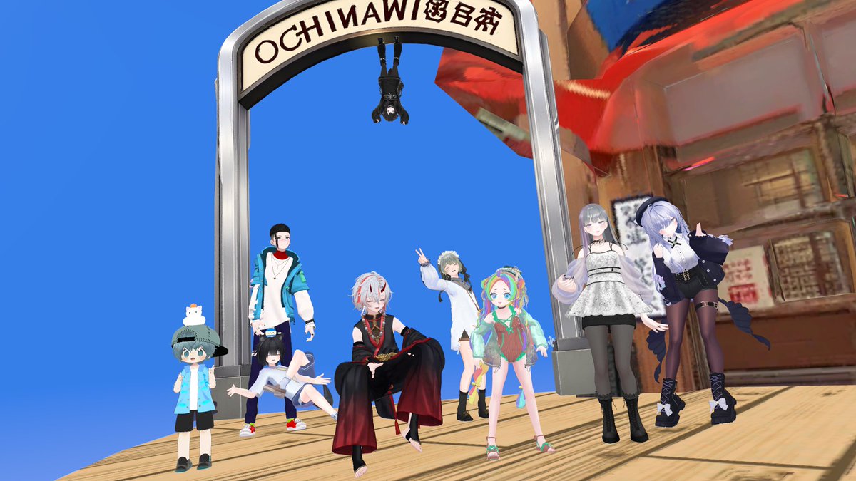 connectcrew2025's tweet photo. 【稽古記録】 
役もワールドもこつこつ作っております🌈
 やって楽しく、観て楽しい公演を目指しましょー🌈

 七彩式部

  #コネクトクルー #VR演劇 #VRChat https://t.co/4RdfFwOtW1
