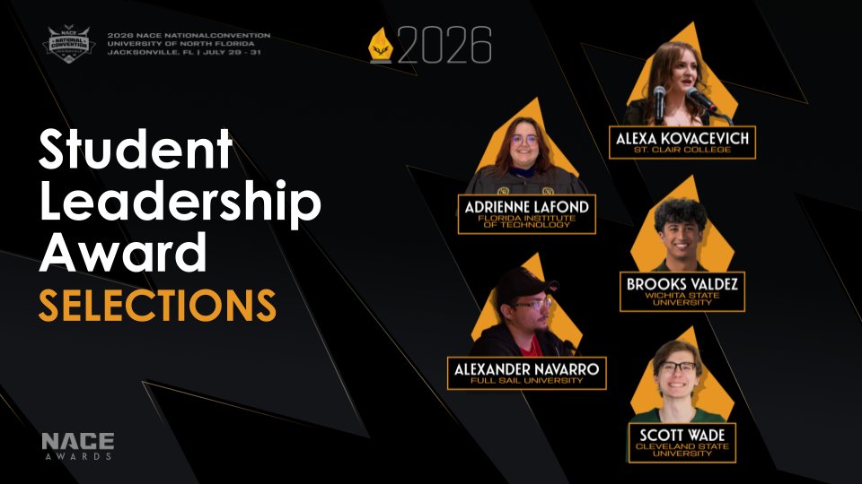 NACEsports's tweet photo. The future of collegiate esports is bright.

𝐓𝐡𝐞 𝟐𝟎𝟐𝟔 𝐒𝐭𝐮𝐝𝐞𝐧𝐭 𝐋𝐞𝐚𝐝𝐞𝐫𝐬𝐡𝐢𝐩 𝐀𝐰𝐚𝐫𝐝 Selections are...

@lollexkk from @SaintsGamingCA
@hesp3ria from @FLTechEsports 
@boonedot_ from @EsportsWSU 
Alexander Navarro from @FullSailArmada 
@Dr_Kirb from @CSUVikes_GG 

Congratulations!