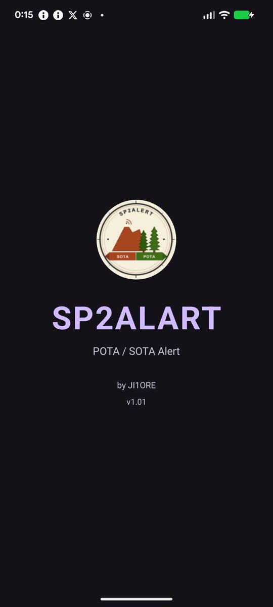 Ji555_GT7's tweet photo. 【テスター募集】SOTA/POTAのスポットをリアルタイム通知するAndroidアプリ「SP2Alert」��開発中です🏔️🌲
Android端末をお持ちで、SOTA/POTA運用をされている方、クローズドテストにご協力いただけないでしょうか。
参加方法はリプ欄👇
#SOTA #POTA #アマチュア無線 #SP2Alert https://t.co/7ZOgGDGpvm