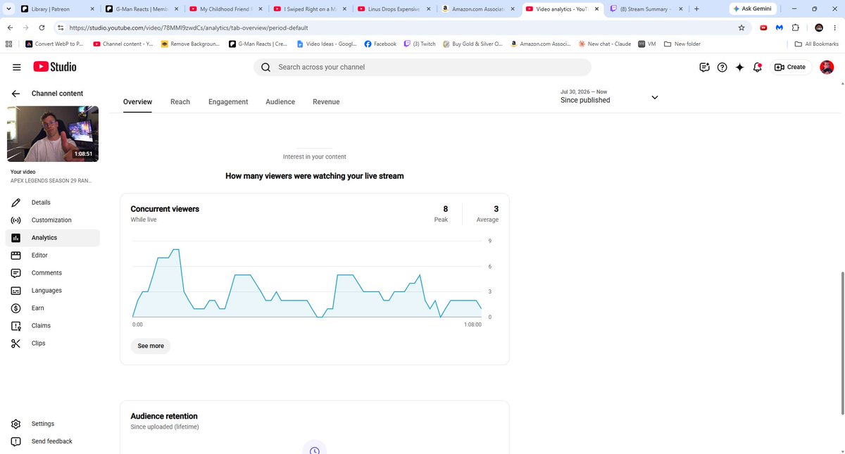 GrantSaben's tweet photo. Back from vacation and the stream is still popping off! Huge thanks to my editor for killing it with the clips 🙏 https://t.co/6XjLrzZUhI