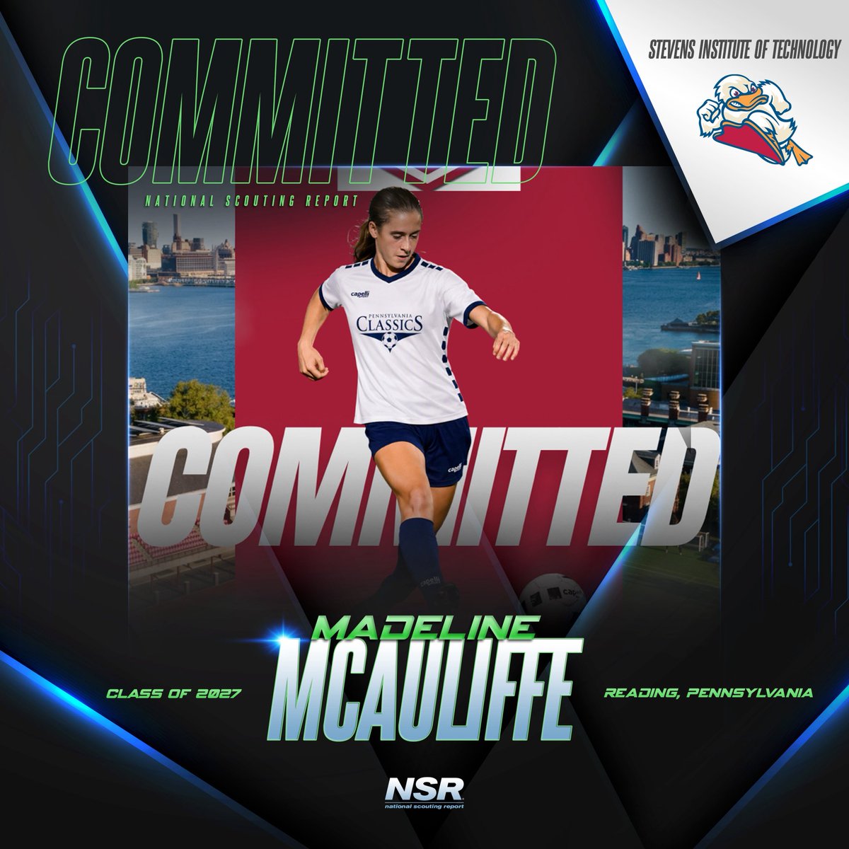 nsrnow's tweet photo. 🚨#CommitmentAlert🚨
Congrats to #NSRsoccer 2027 grad Madeline McAuliffe for committing to Stevens Institute of University!💪⚽️
👤 Coach Gary Silvers
#NSRcommit
#NSRMadelineMcAuliffe
#NSRcommit #collegerecruiting #success #teamwork #nsrathlete #sports #goals
#motivation #collegeathlete #nsrnow #committed