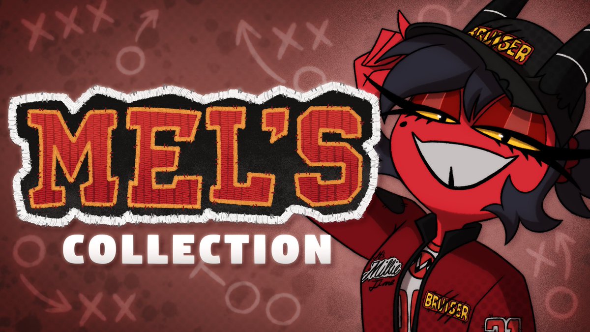 HELLAVERSE's tweet photo. IT'S MILLIE TIME in Mel's Creator Collection! She's the captain of the team as Animation Director for Helluva Boss and at the top of her game in sporty new gear. Meet Mel: https://t.co/3X1QERw6xQ https://t.co/VJdvhrygWu