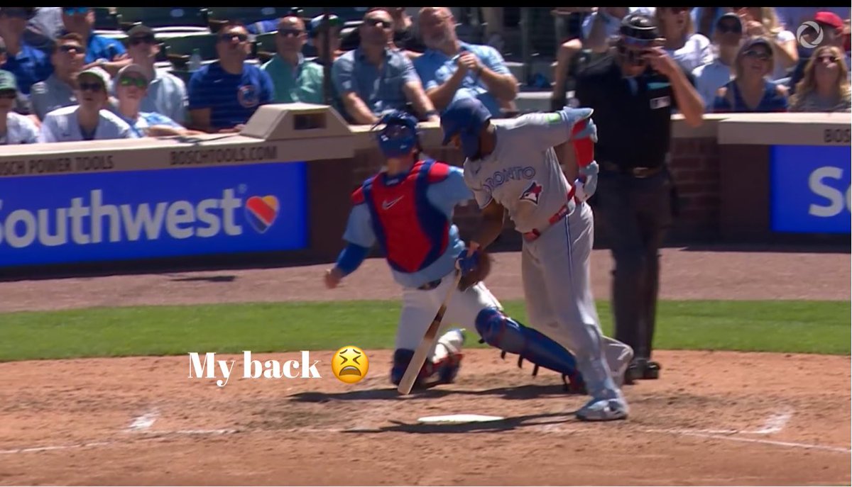 ConKanipple's tweet photo. @Gate14Pod @peacecollectiv3 Any fat fuck Vladdy fake injury tee’s? https://t.co/MZYMsrLSW4