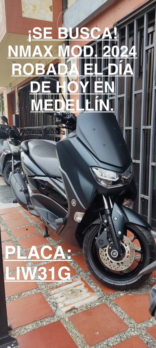 UntrinodeJuan's tweet photo. @AlcaldiadeMed @PoliciaColombia @PoliciaMedellin  @tobonvillada  @claudiacarrasq  @seguridadmed @RolandoPlazas @FicoGutierrez 

Máxima difusión por favor. A un amigo se la robaron el día de hoy cogiéndolo de quieto por el sector de los colores. Ya se interpuso denuncia. https://t.co/43OcFgu4cE