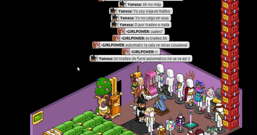 YamesaES's tweet photo. ESTAFADORA ALERTT!!!⚠️⚠️ -GIRLPOWER
Ya he visto varias publicaciones de esta tipa por estafadora, para que estén atentos, dice que vende automático y es mentira, a la hora de terminar el tradeo no van a estar los furnis en tu inventario. MUCHO CUIDADO⚠️⚠️ @ESHabbo https://t.co/khdhYBoGZV