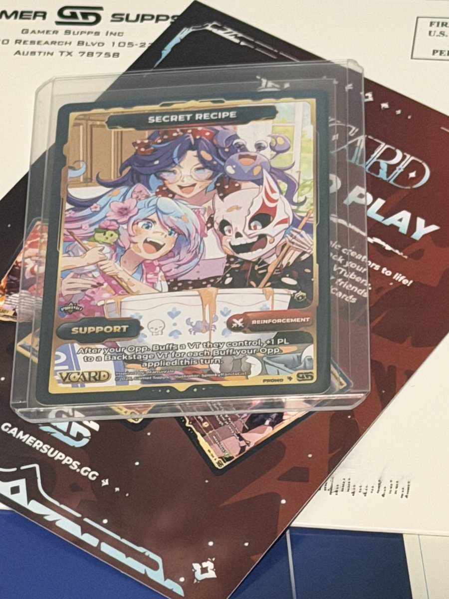 YewfVirus's tweet photo. @_Silvervale_ @_mamavale 

My card came :) https://t.co/ZEQehf4J7u