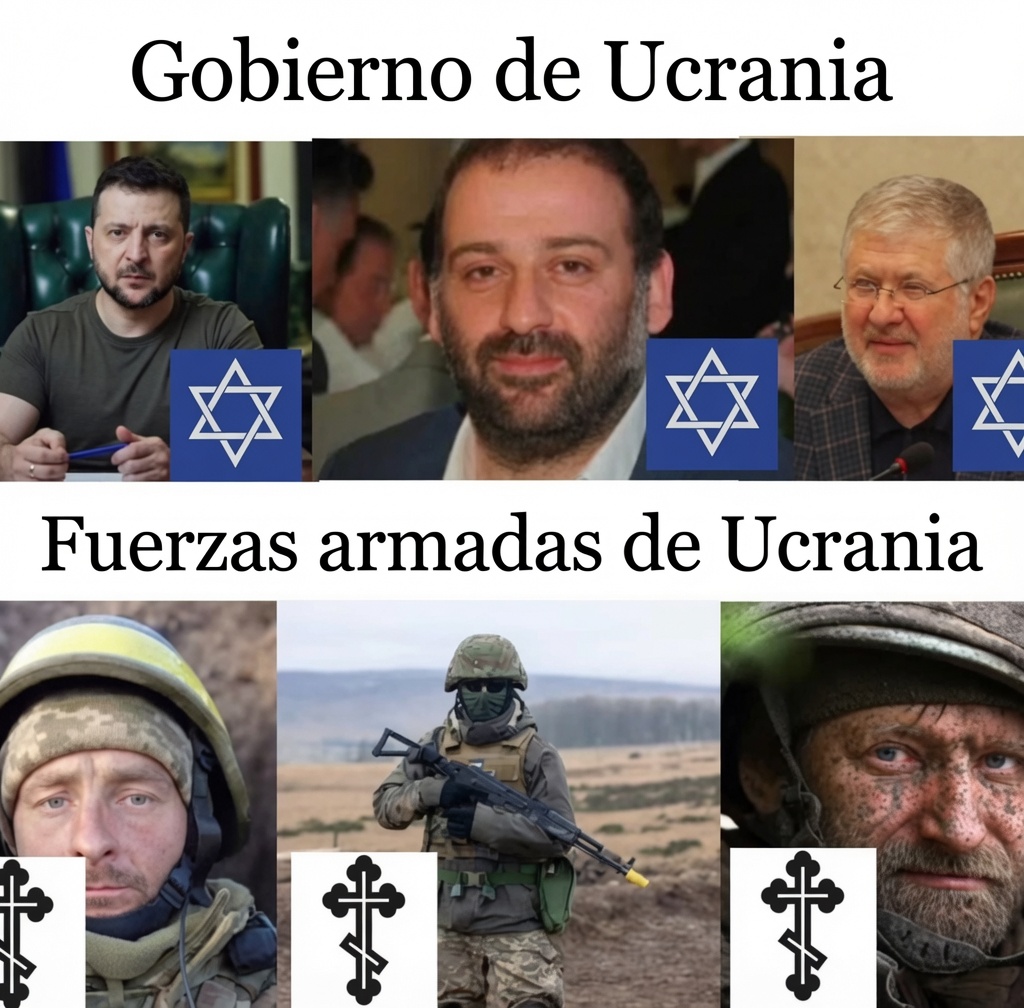 Ekklectico's tweet photo. Los que mandan, y los que mueren. El
Goyim se desangra, el J se enriquece. https://t.co/U8ZT4D4W0O