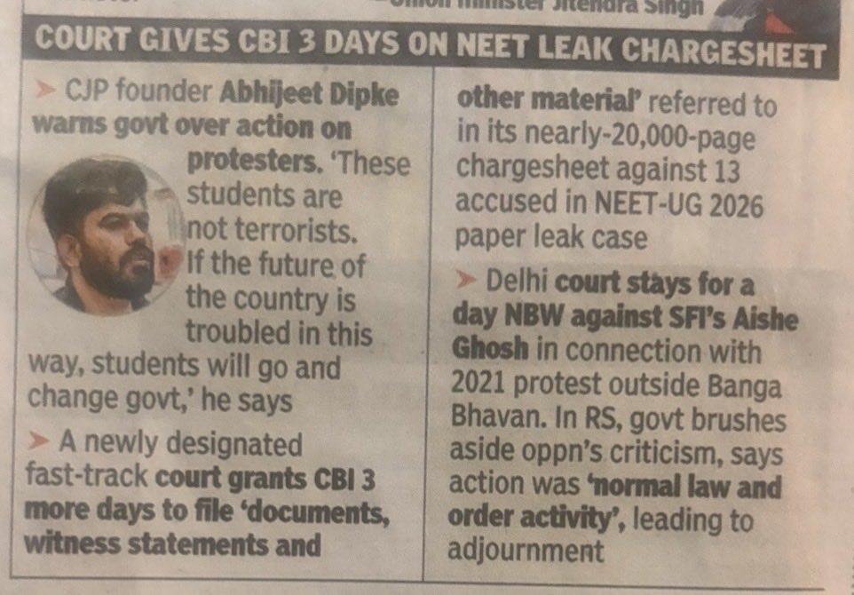 Karanth31740919's tweet photo. @abhijeet_dipke @PMOIndia @AmitShah @narendramodi @BJP4India @CJP_for_India @aajtak only the players who are involved in match fixing will be prosecuted not the complete team. Future of India is already in the safe hands. Jai Hind. https://t.co/sgRIOGpbX3