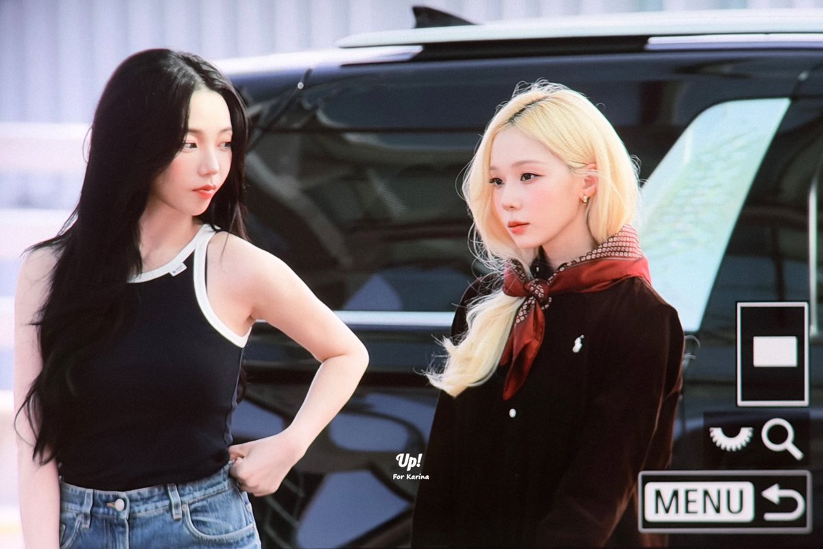 0411_UP's tweet photo. 260731 ICN preview
지민정 강아디 두마리🐶🐶
#Karina #카리나 #Winter #윈터 #aespa #에스파 https://t.co/eZbMbD0NRN