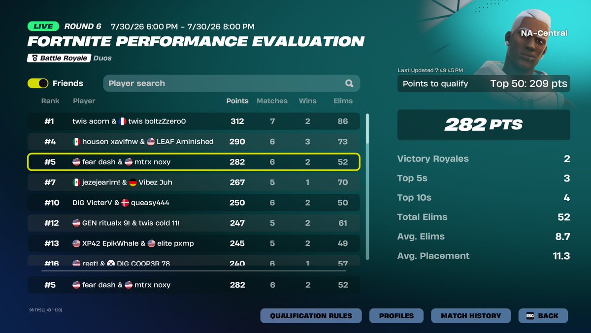 Noxybtw_'s tweet photo. our split in finals @Dasharooniee https://t.co/1T6CmWijq1