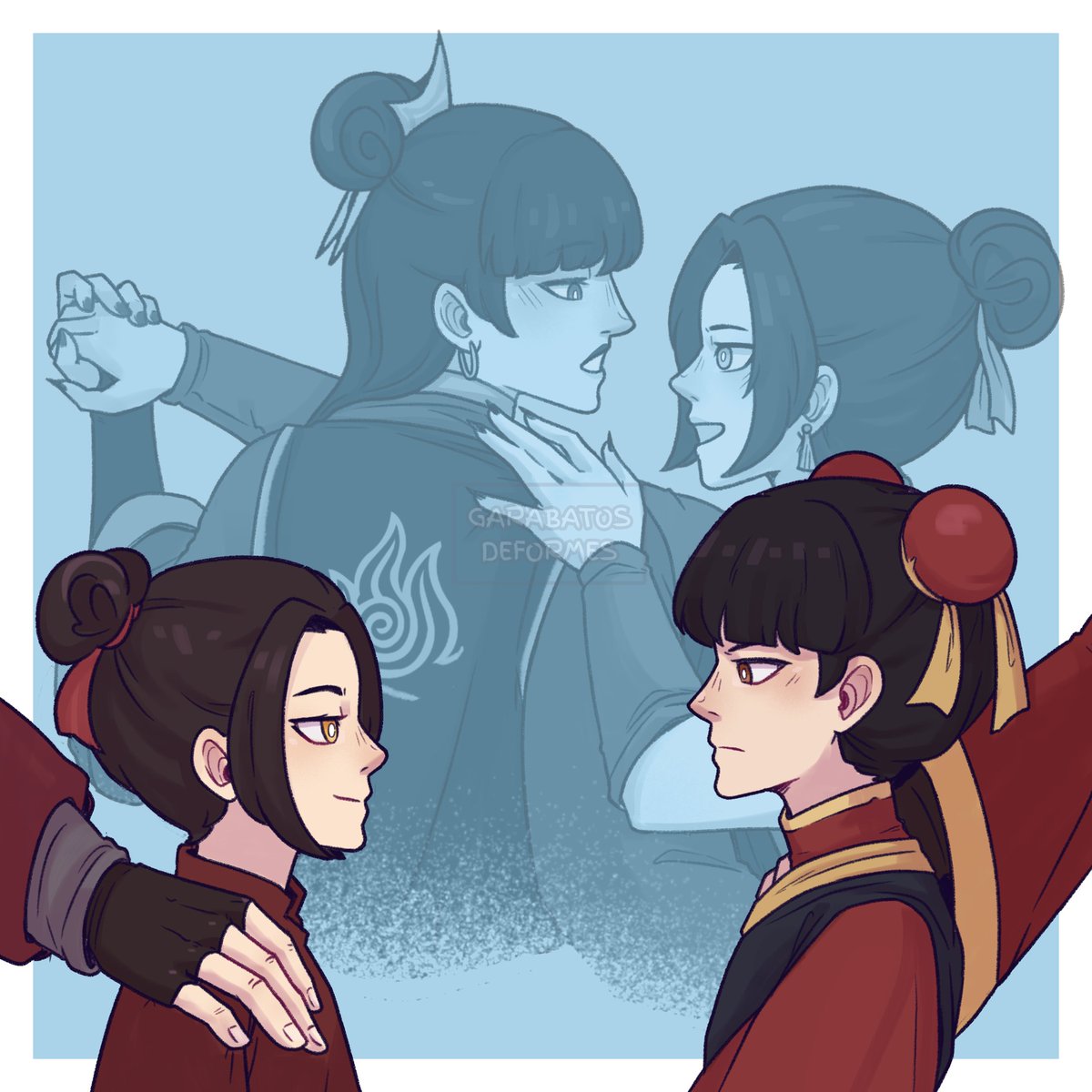 GarabatosDef's tweet photo. #maizulaweek2026 Day 4: Role Reversal Au >:3 https://t.co/gGZxgCkNkY