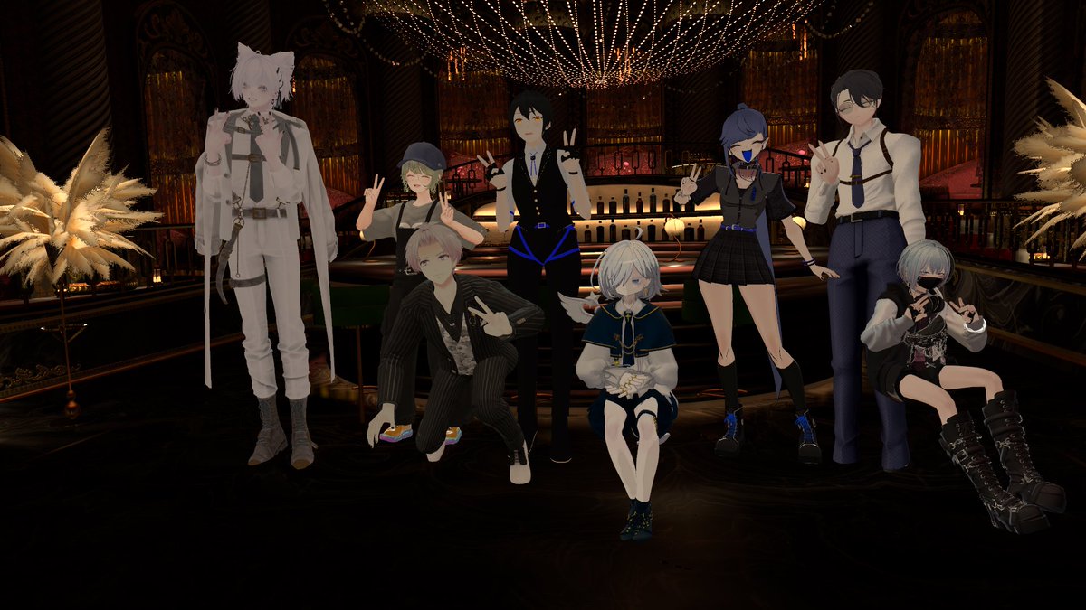 Sigubrain's tweet photo. #VRC_お兄イベ
行ってきた、ゾー！それぞれが好きな「お兄さん」の姿をお出ししてくる感じで非常に良かったです、バイブスのままに喋り過ぎました すみませんでした https://t.co/ilimWIEkju