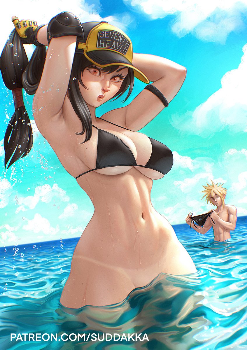 suddakka's tweet photo. Why do I feel like I haven't drawn enough Tifa yet? https://t.co/iLREME9yl7