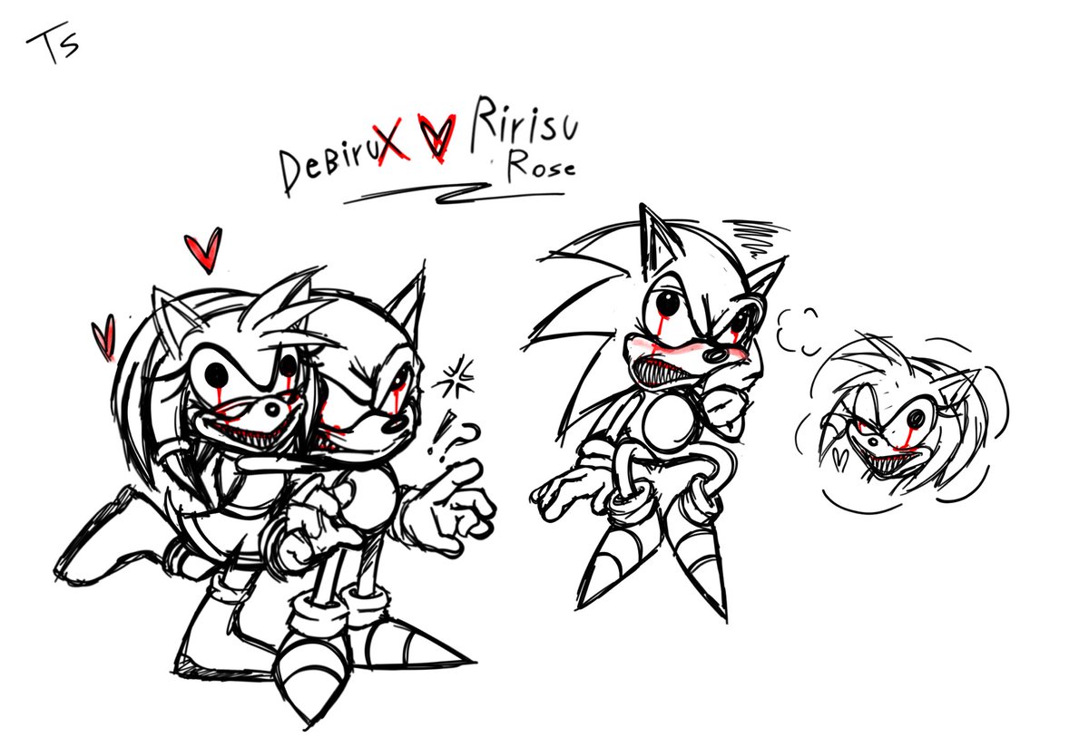 unknown_mouse__'s tweet photo. “DebiruX” X “Ririsu Rose” https://t.co/TnglFl803X